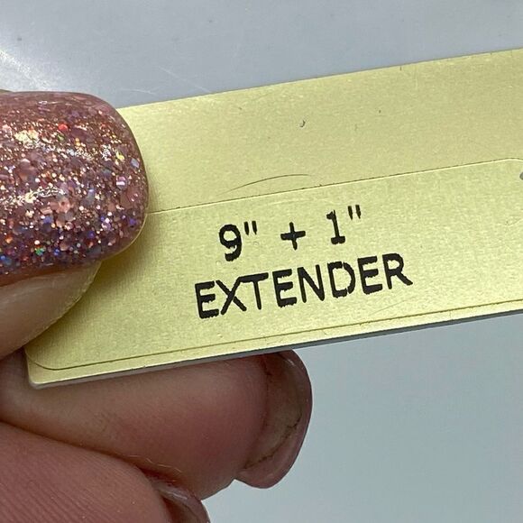 NWT 18k Gold over Brass Double Chained Ball/Opal Ankle Bracelet Cubic Zirconia - Picture 2 of 13